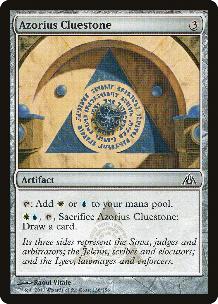 Azorius Cluestone [Dragon's Maze]-1