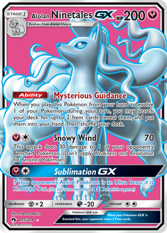 Alolan Ninetales GX (205/214) [Sun & Moon: Lost Thunder]-1
