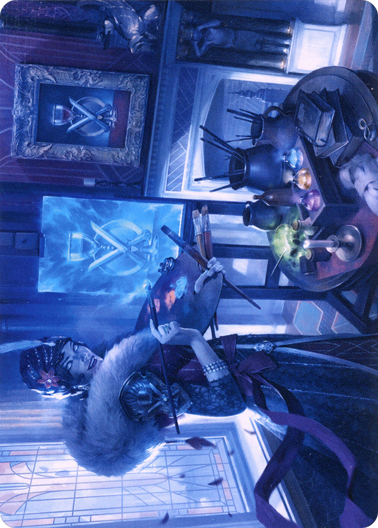 Flawless Forgery // Flawless Forgery (ASNC-054) - New Capenna Art Series (Borderless)-3