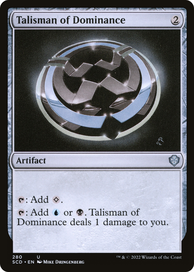 Talisman of Dominance [Starter Commander Decks]-1