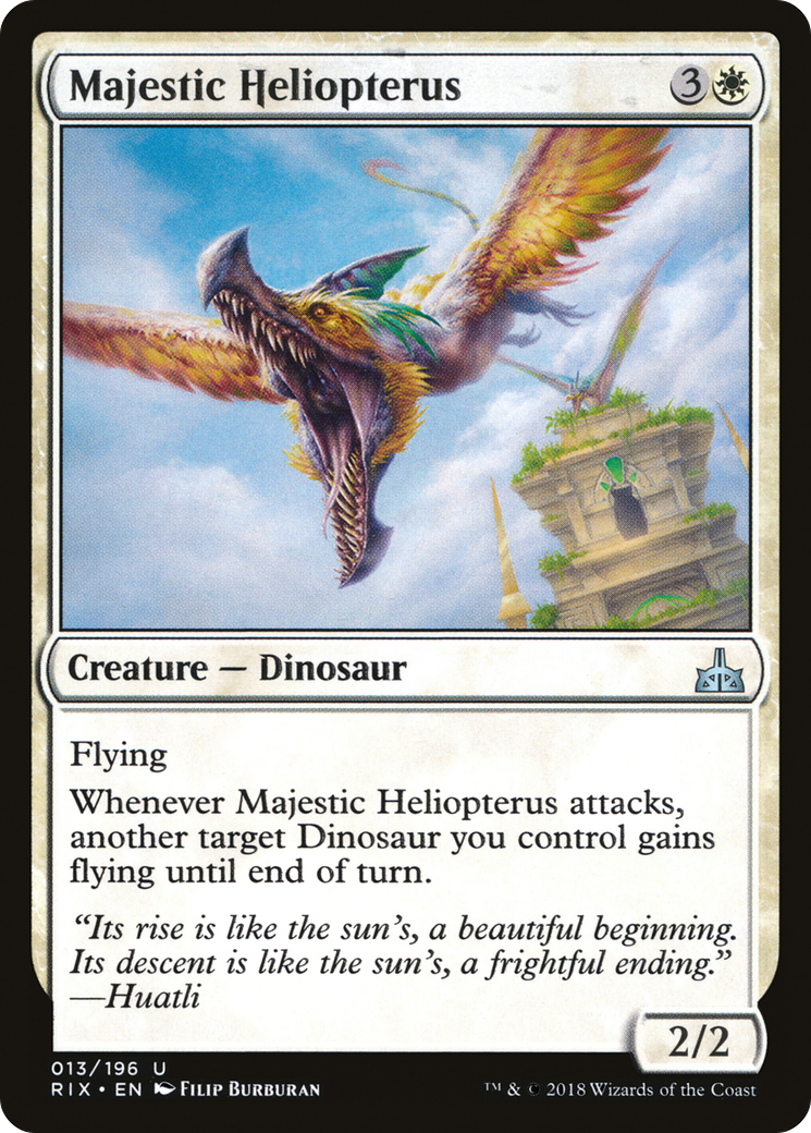 Majestic Heliopterus [Rivals of Ixalan]-1