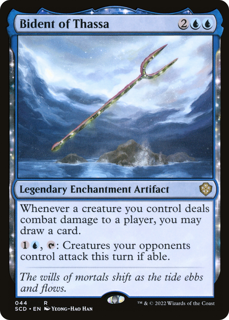 Bident of Thassa [Starter Commander Decks]-1