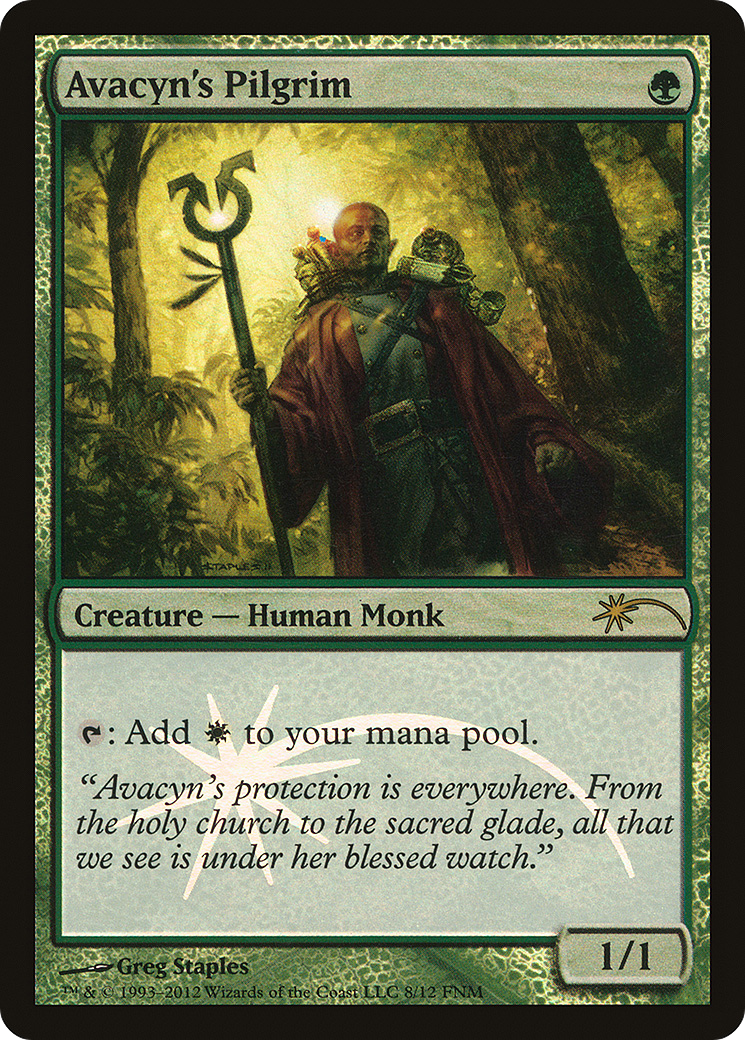 Avacyn's Pilgrim [Friday Night Magic 2012]-1
