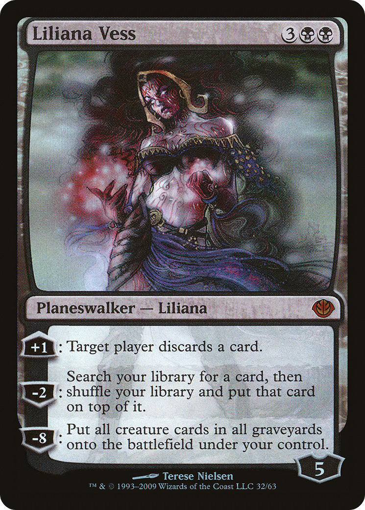 Liliana Vess [Duel Decks: Garruk vs. Liliana]-1