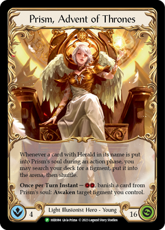 Prism, Advent of Thrones [HER084] (Promo)  Cold Foil-1