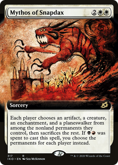 Mythos of Snapdax (Extended Art) [Ikoria: Lair of Behemoths]-1