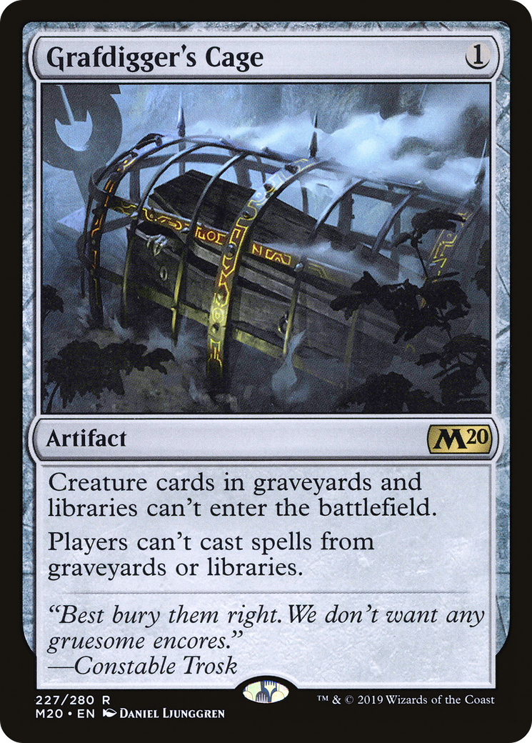 Grafdigger's Cage [Core Set 2020]-1