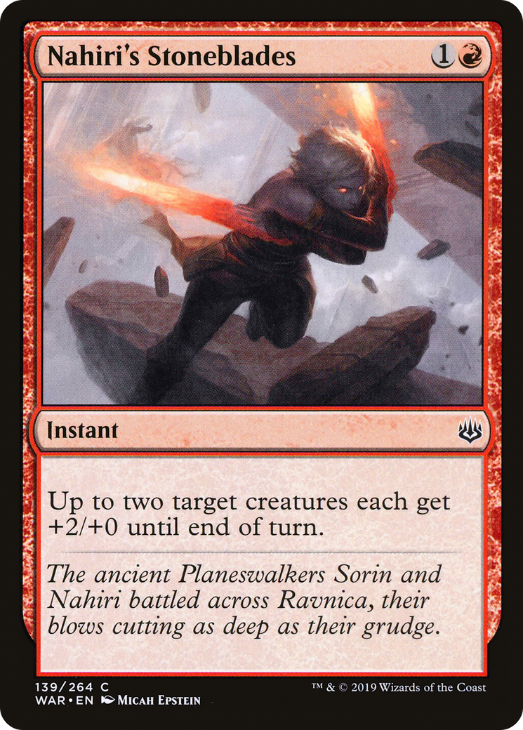 Nahiri's Stoneblades [War of the Spark]-1