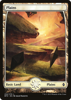 Plains (252) (Full Art) [Battle for Zendikar]-1