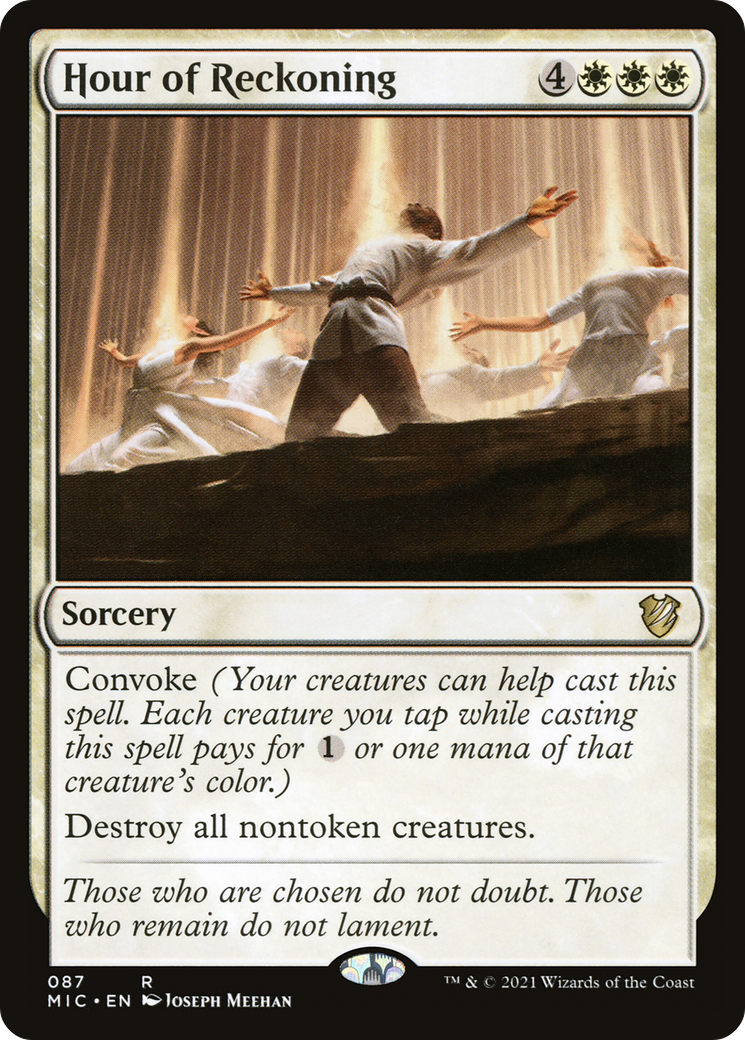 Hour of Reckoning [Innistrad: Midnight Hunt Commander]-1