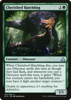 Cherished Hatchling [Rivals of Ixalan]-1