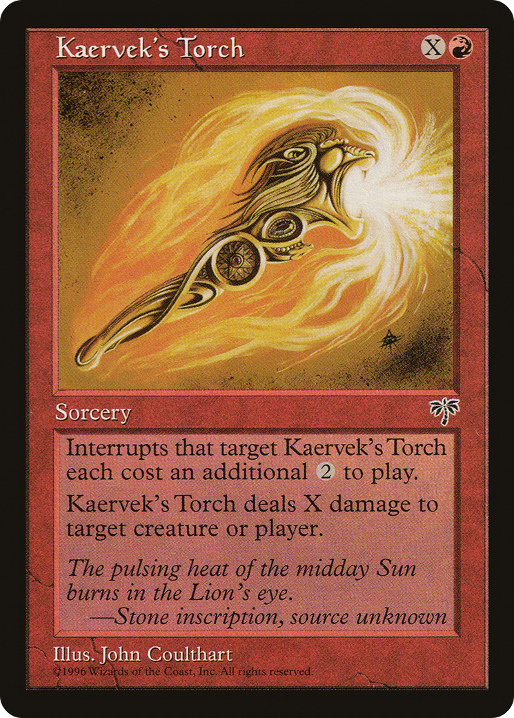 Kaervek's Torch [Mirage]-1