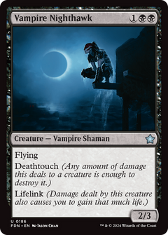 Vampire Nighthawk (FDN-186) - Foundations Foil-1