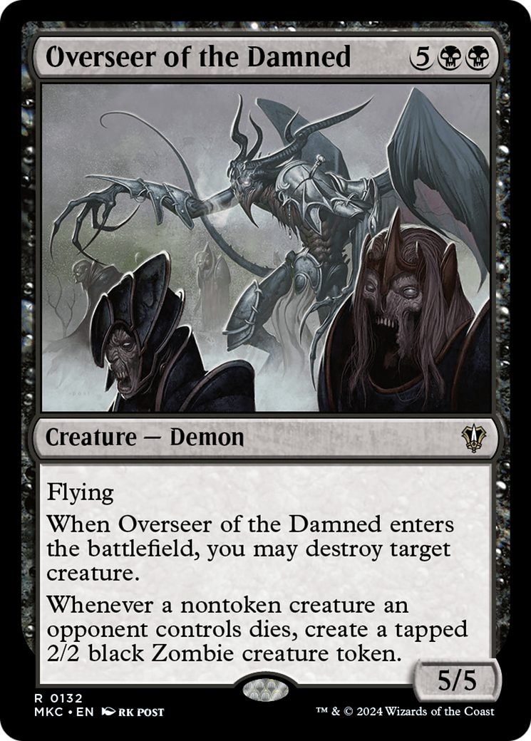 Overseer of the Damned [Murders at Karlov Manor Commander]-1