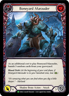 Boneyard Marauder (Red) [FAB023] (Promo)  Rainbow Foil-1