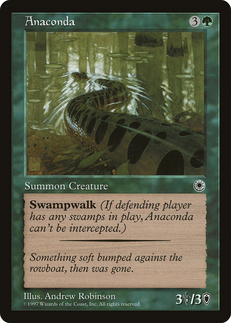 Anaconda (With Flavor Text) [Portal]-1