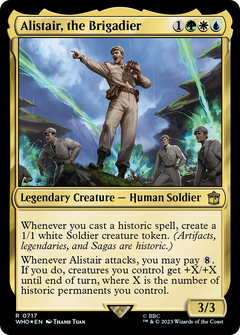 Alistair, the Brigadier (Surge Foil) [Doctor Who]-1