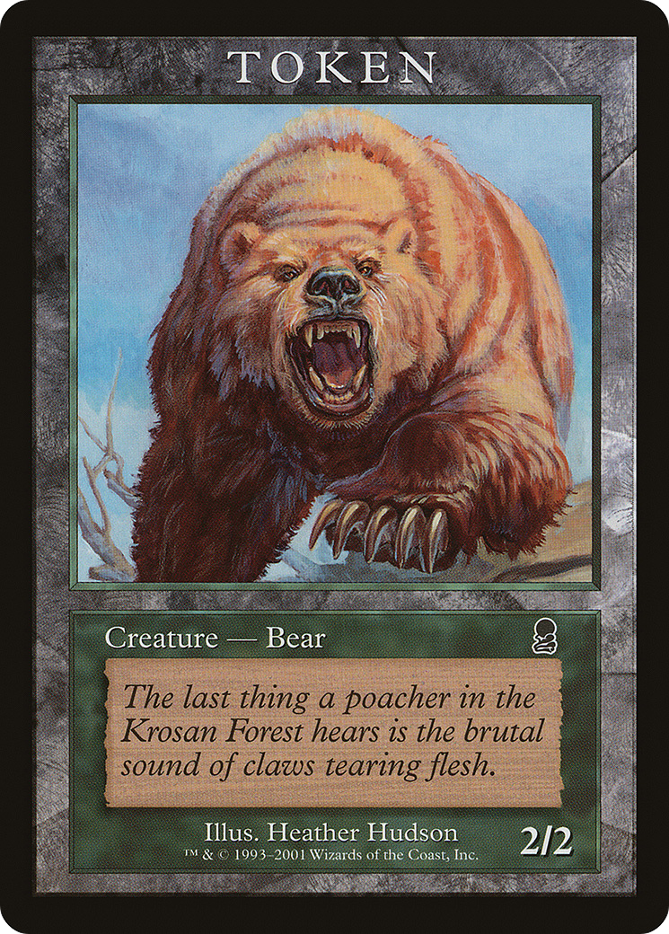 Bear Token [Magic Player Rewards 2001]-1