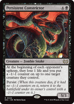 Persistent Constrictor [Duskmourn: House of Horror Commander]-1