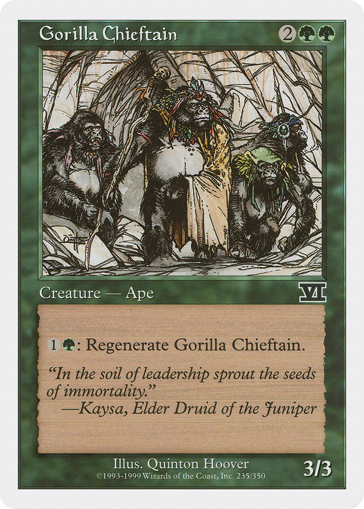 Gorilla Chieftain [Classic Sixth Edition]-1