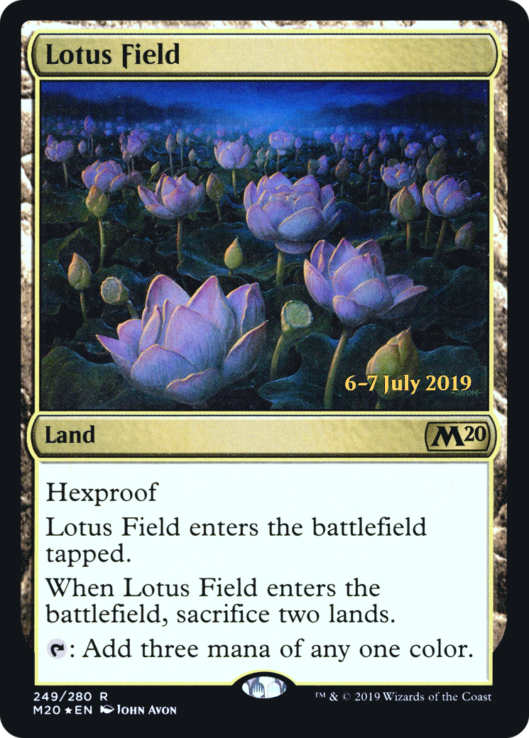 Lotus Field [Core Set 2020 Prerelease Promos]-1