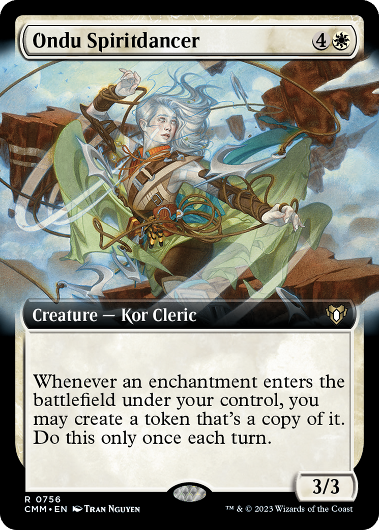 Ondu Spiritdancer (Extended Art) [Commander Masters]-1