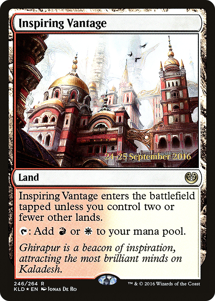Inspiring Vantage [Kaladesh Prerelease Promos]-1