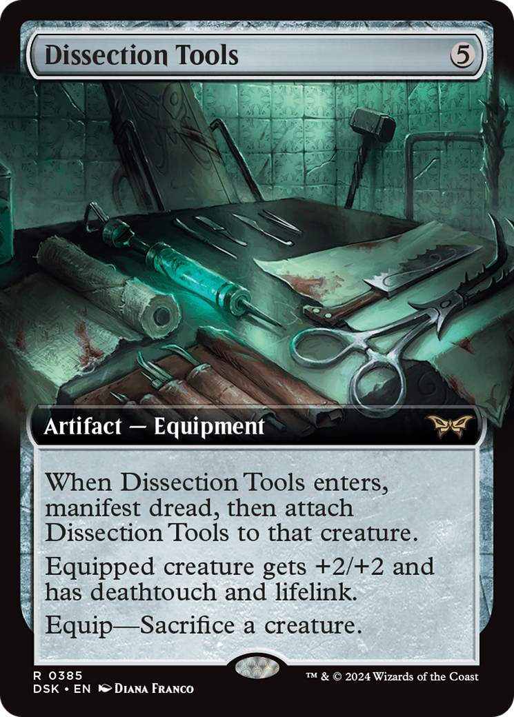 Dissection Tools (Extended Art) [Duskmourn: House of Horror]-1