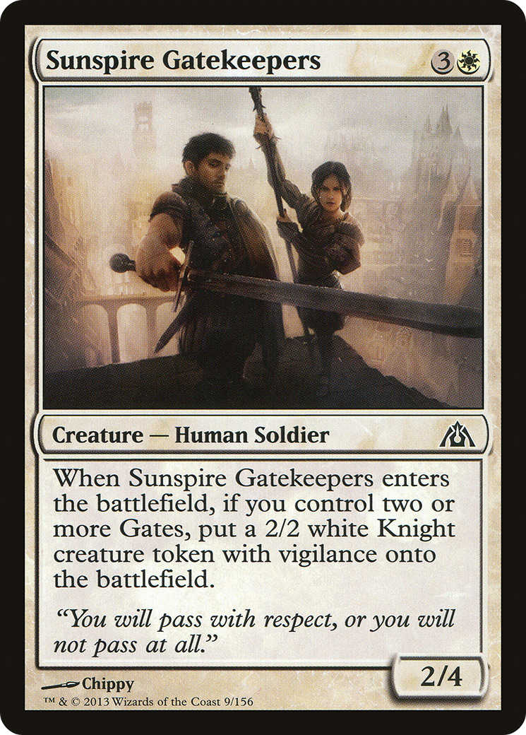 Sunspire Gatekeepers [Dragon's Maze]-1