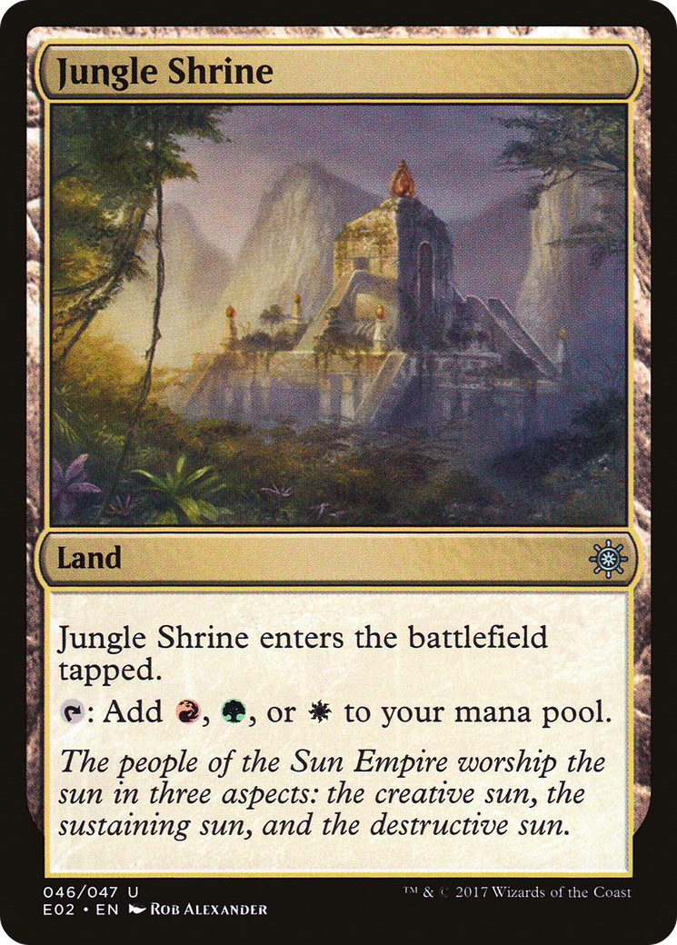 Jungle Shrine [Explorers of Ixalan]-1