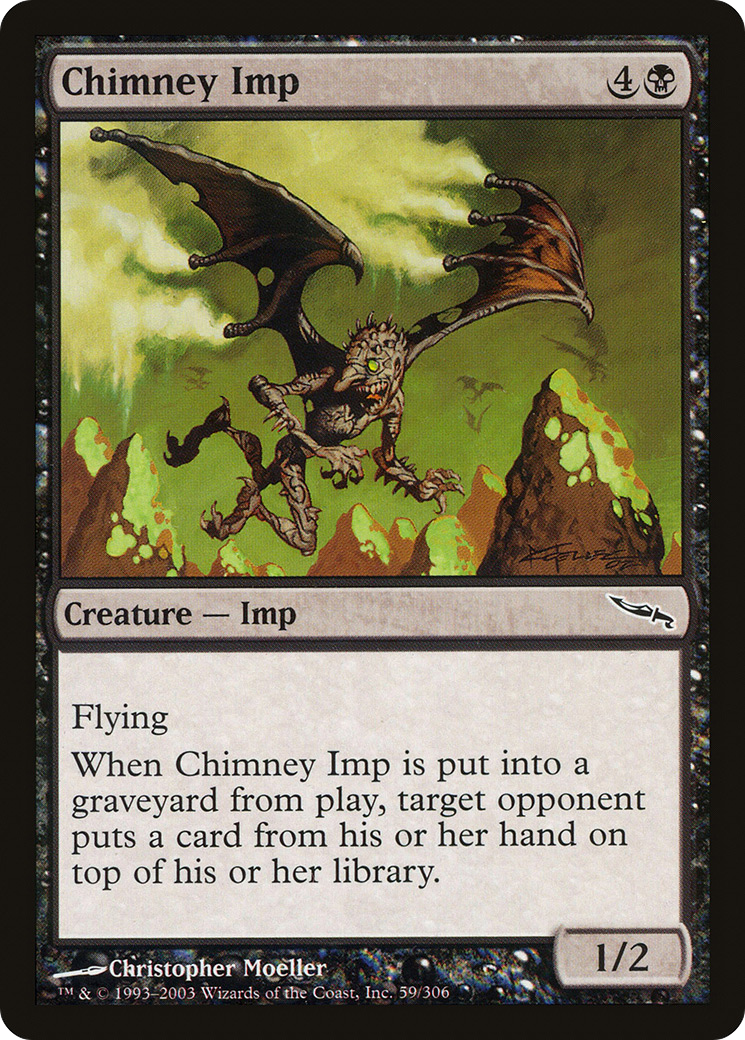Chimney Imp [Mirrodin]-1
