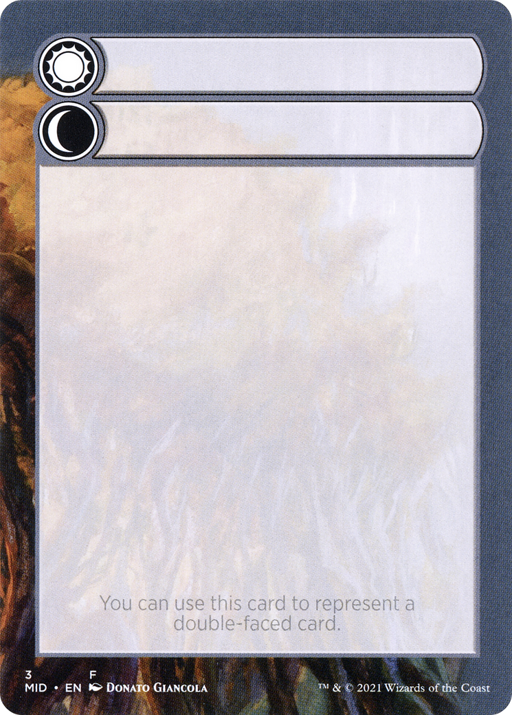 Double-Faced Substitute Card (SMID-003) - Innistrad: Midnight Hunt Substitute Cards (Borderless)-1