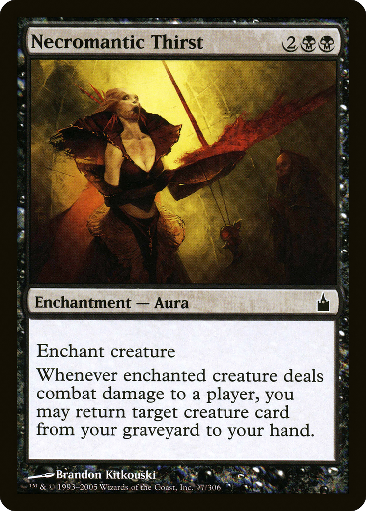 Necromantic Thirst [Ravnica: City of Guilds]-1