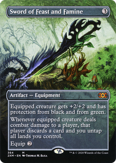 Sword of Feast and Famine (Toppers) [Double Masters]-1