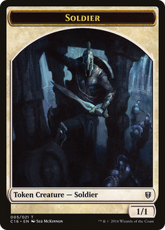 Soldier // Squid Double-Sided Token [Commander 2016 Tokens]-3