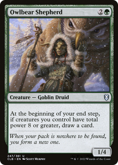 Owlbear Shepherd [Commander Legends: Battle for Baldur's Gate]-1