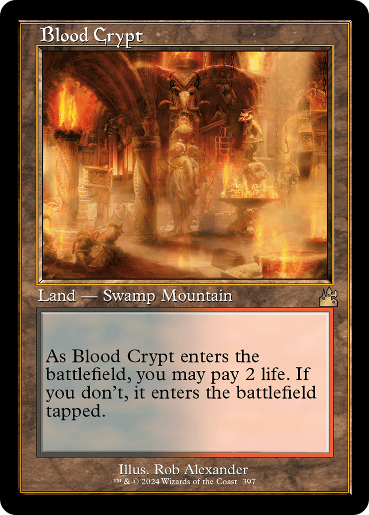 Blood Crypt (Retro) [Ravnica Remastered]-1