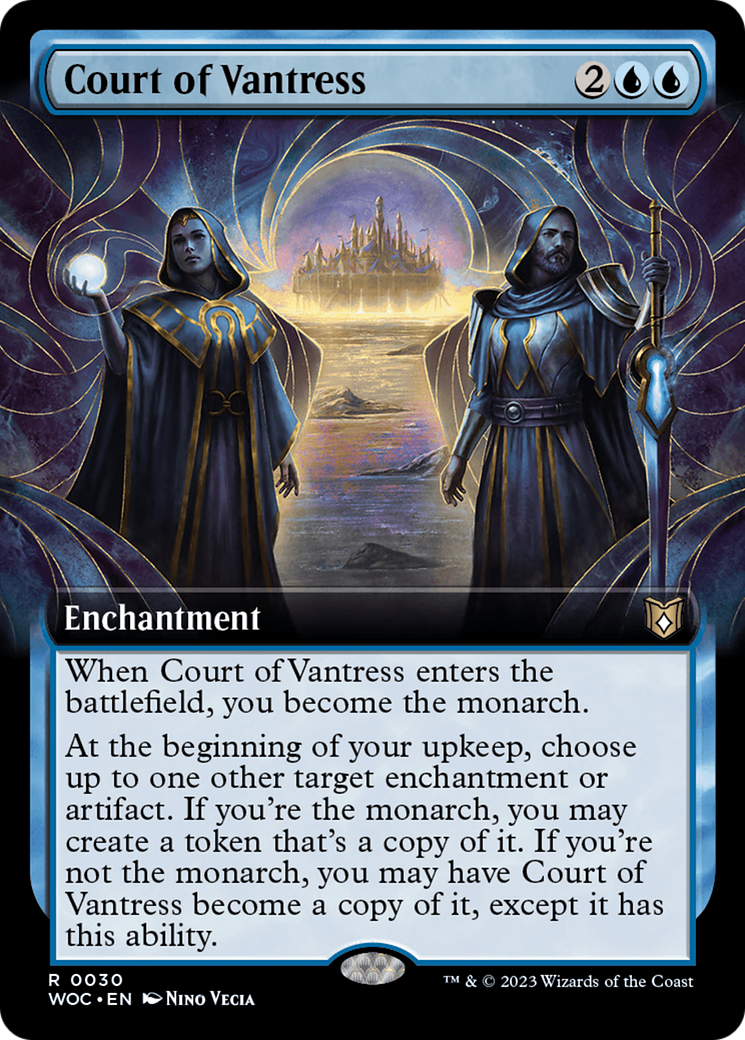 Court of Vantress (Extended Art) [Wilds of Eldraine Commander]-1
