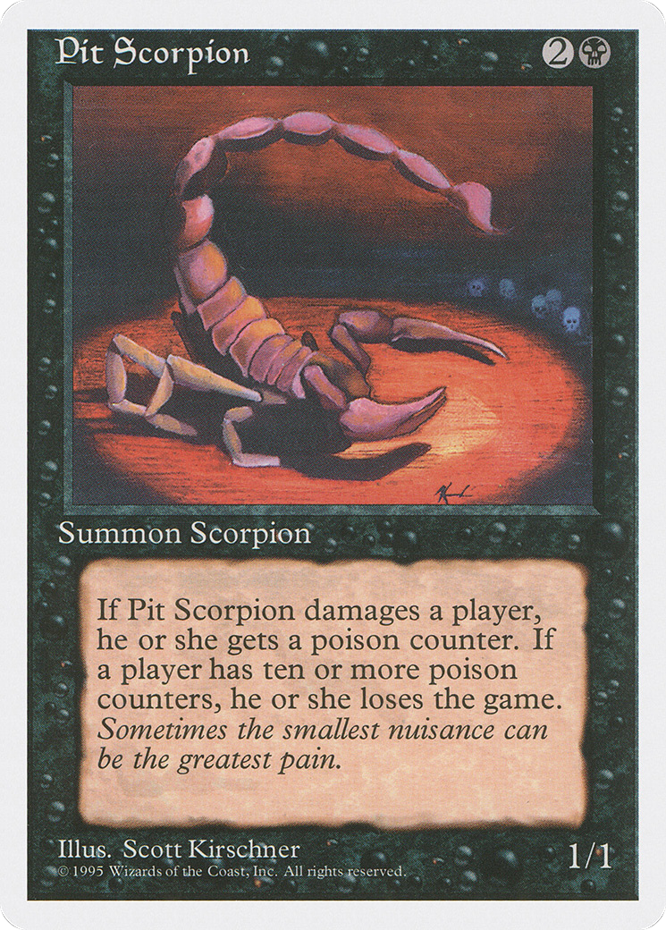 Pit Scorpion [Fourth Edition]-1