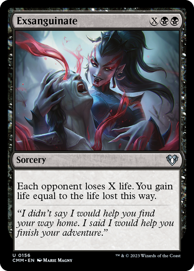 Exsanguinate [Commander Masters]-1