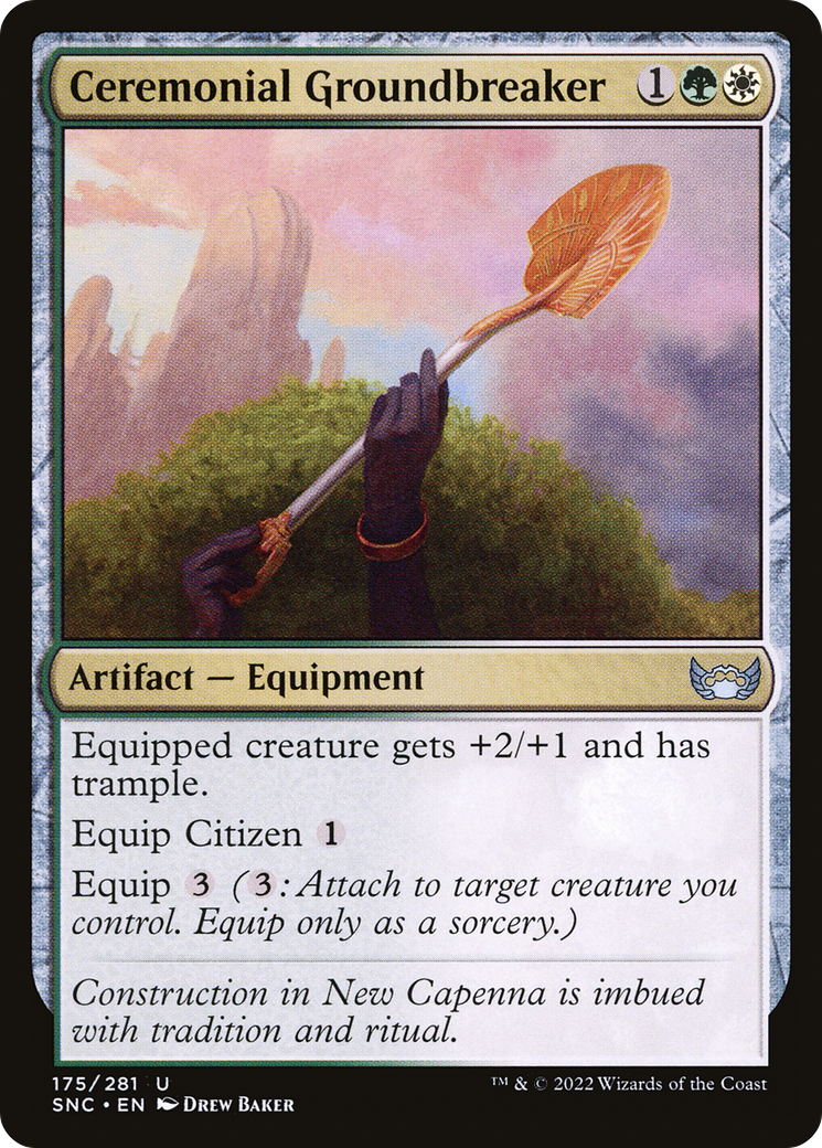 Ceremonial Groundbreaker [Streets of New Capenna]-1