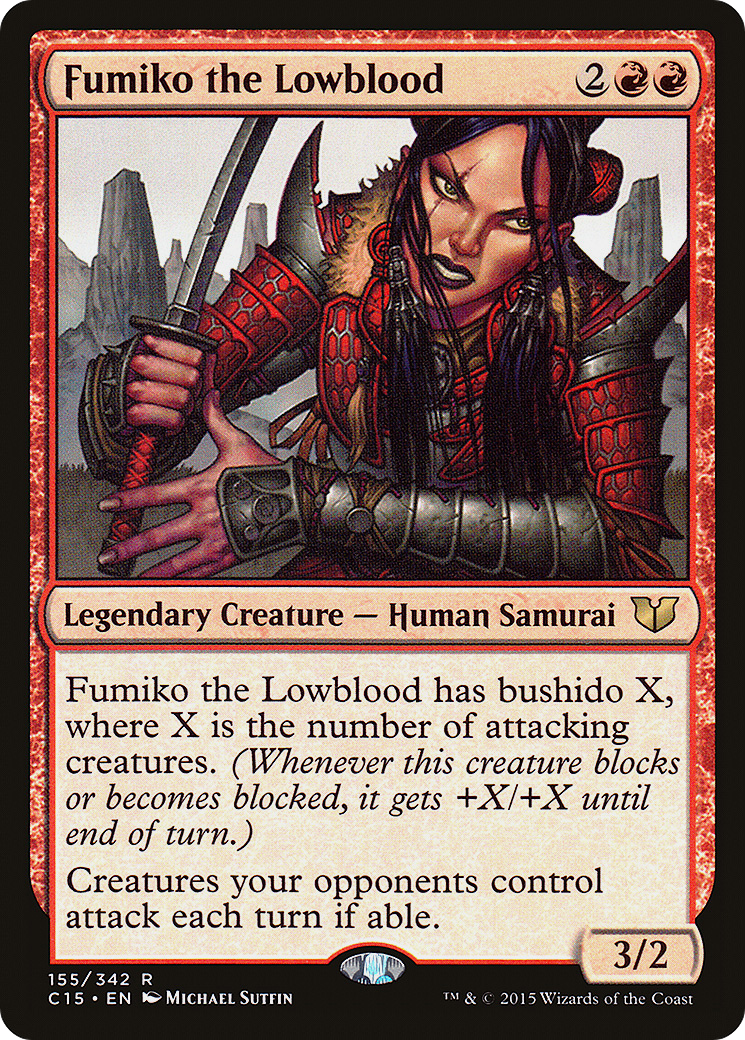Fumiko the Lowblood [Commander 2015]-1