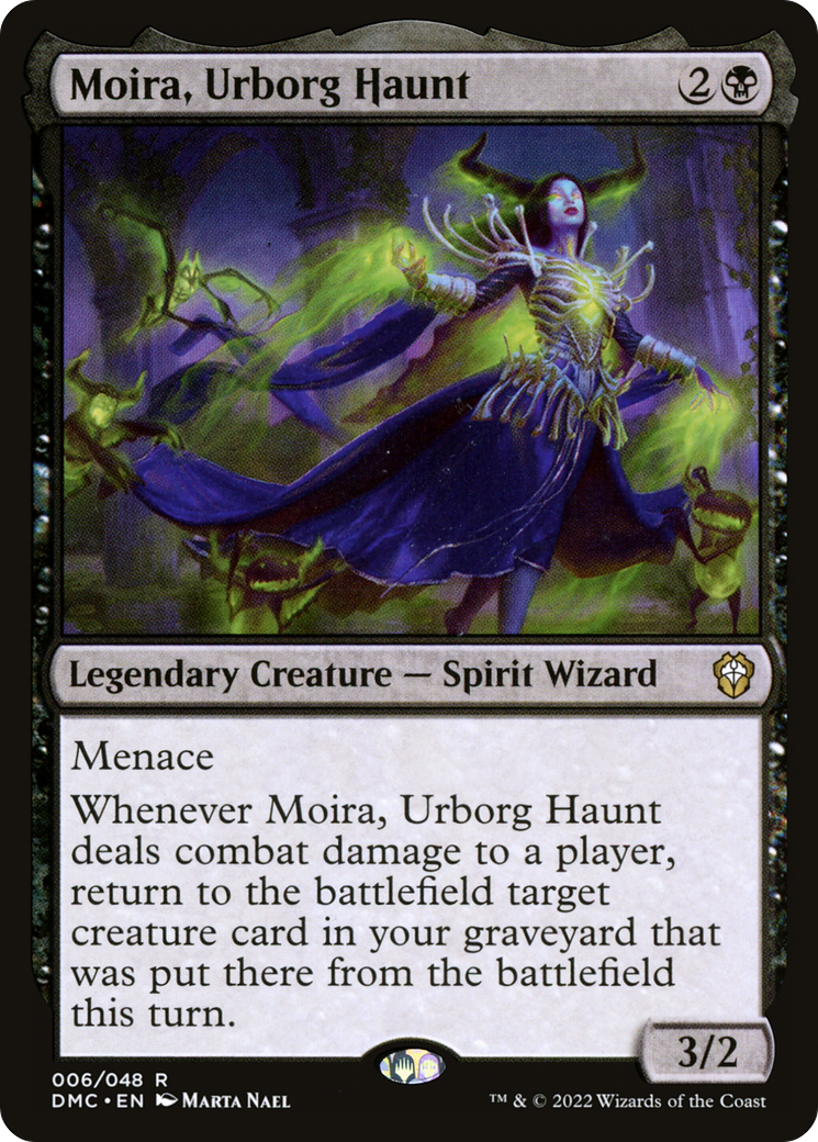 Moira, Urborg Haunt [Dominaria United Commander]-1