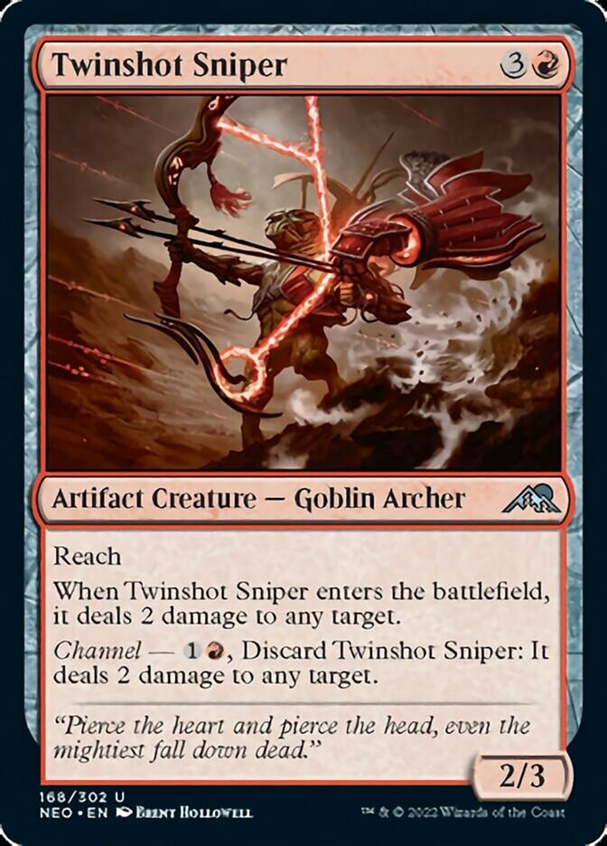 Twinshot Sniper [Kamigawa: Neon Dynasty]-1