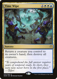 Time Wipe (Promo Pack) [War of the Spark Promos]-1