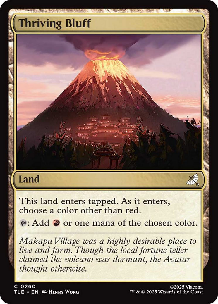Thriving Bluff [Avatar: The Last Airbender: Eternal-Legal]-1