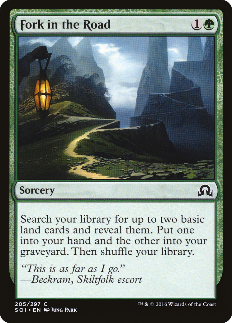 Fork in the Road [Shadows over Innistrad]-1