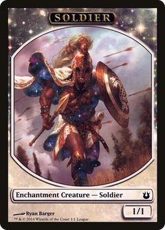 Soldier Token [League Tokens 2014]-1