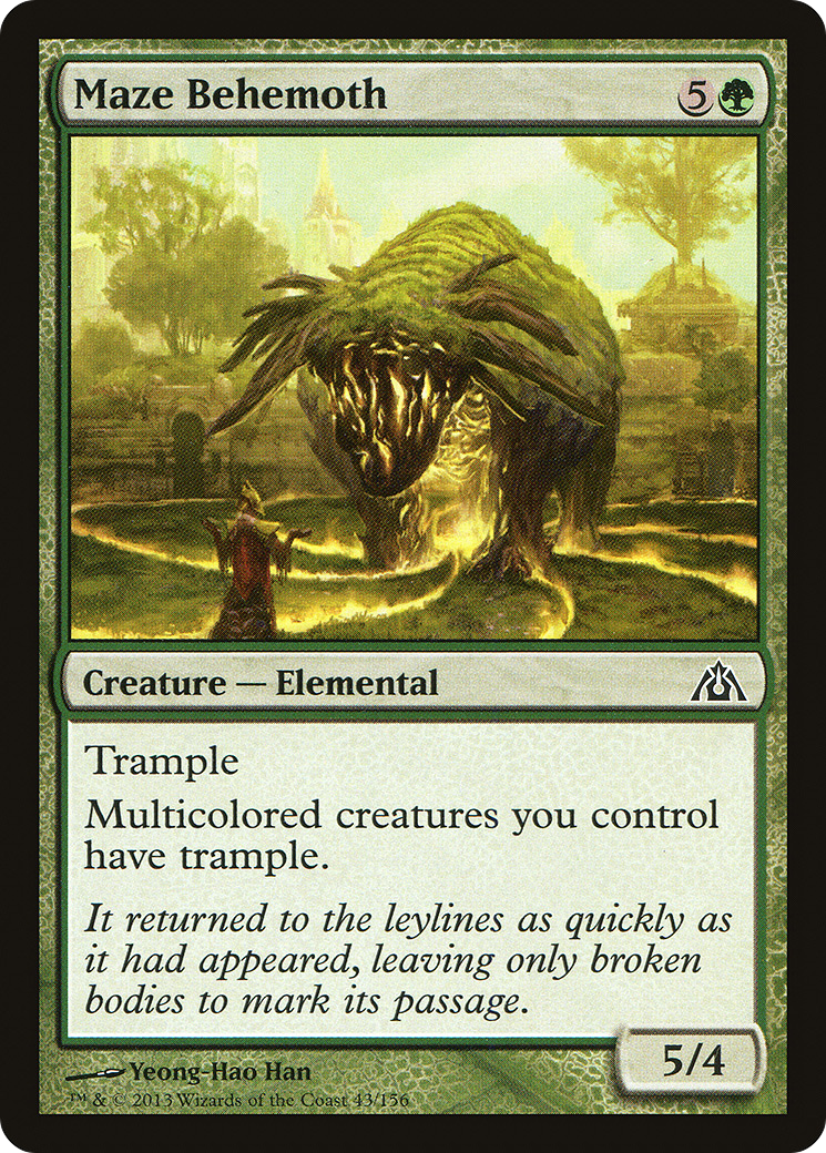 Maze Behemoth [Dragon's Maze]-1
