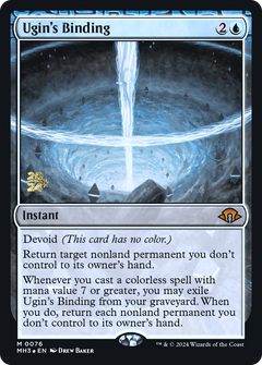 Ugin's Binding (PRE-076) - Modern Horizons 3 Promos: (devoid) Foil-1